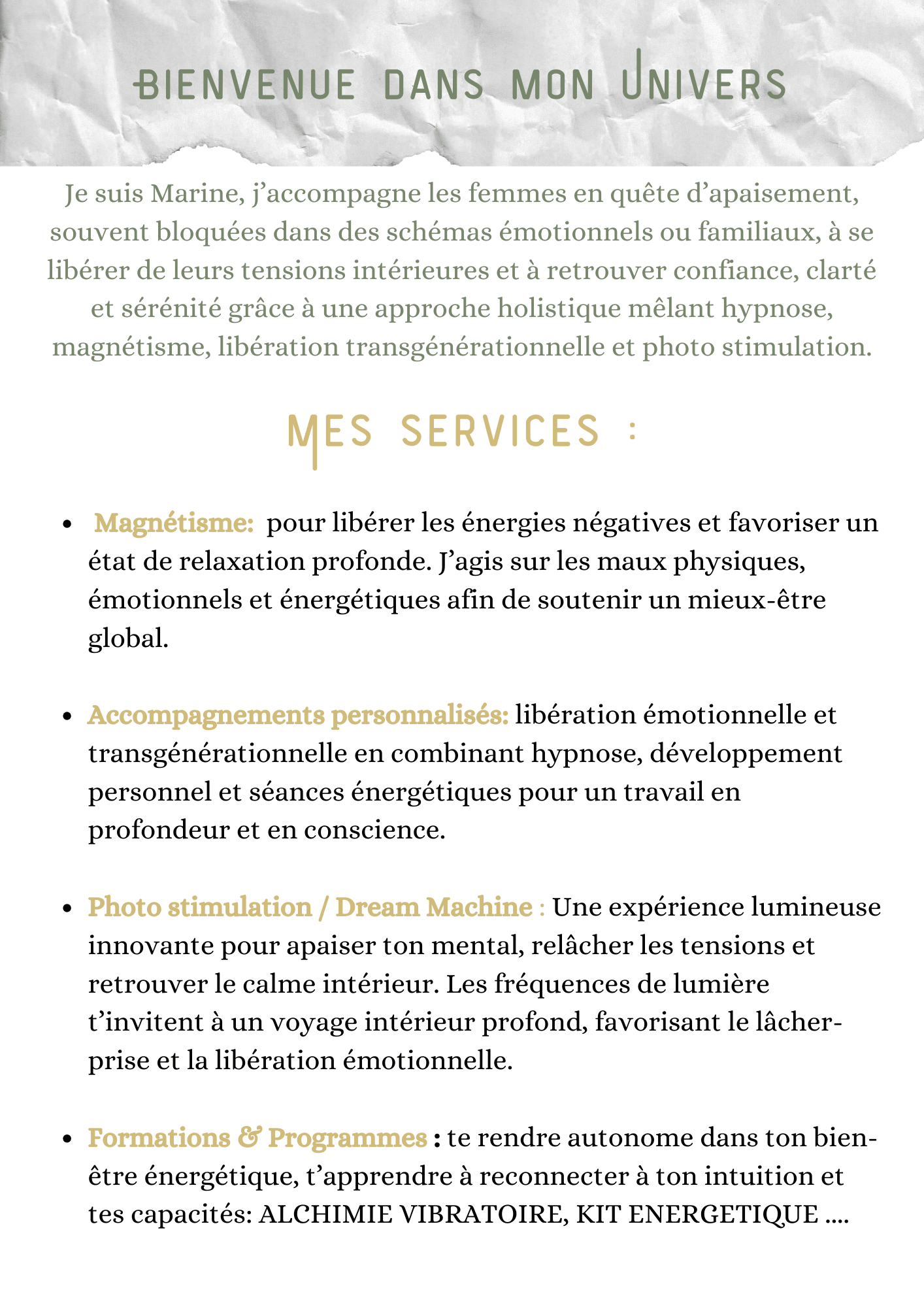 mes services mes services